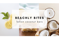 BEACHLY BITES: LEMON COCONUT BARS