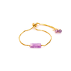 Lotus and Luna - Amethyst Bracelet