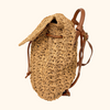 Beachly - Ipanema Raffia Backpack - Natural