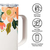 Corkcicle - Mug - 16oz Rifle Paper - Gloss Cream Lively Floral (Add-On)