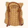 Beachly - Ipanema Raffia Backpack - Natural