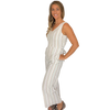 Beachly - Palms and Stripes Jumpsuit - Dune (Add-On)