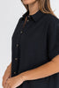 Rhythm - Classic Shirt Dress - Black
