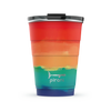Pirani - 16oz Ombre Insulated Stackable Tumbler - Sunset (Add-On)