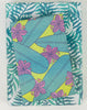 Wrappily - Plumeria + Palm Shadow Reversible 6 Pack Wrapping Paper