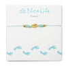 Nica Life - Cucumber Cowrie Shell Gold Anklet
