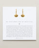 Bryan Anthonys - Be Your Own Kind Of Beautiful Huggies - 14k Gold