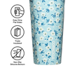 Corkcicle - Tumbler - 16oz Ditsy Floral Blue (Add-On)