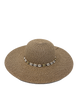 Beachly - Seaside Straw Hat - Ivory (Add-On)