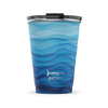 Pirani - 16oz Ombre Insulated Stackable Tumbler - Waves (Add-On)
