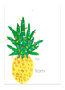 Island Haus Co. - Pineapple Gift Wrap & 5 Gift Tag Bundle (Add-On)