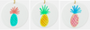 Island Haus Co. - 3 Pack Pineapple Ornament Bundle (Add-On)